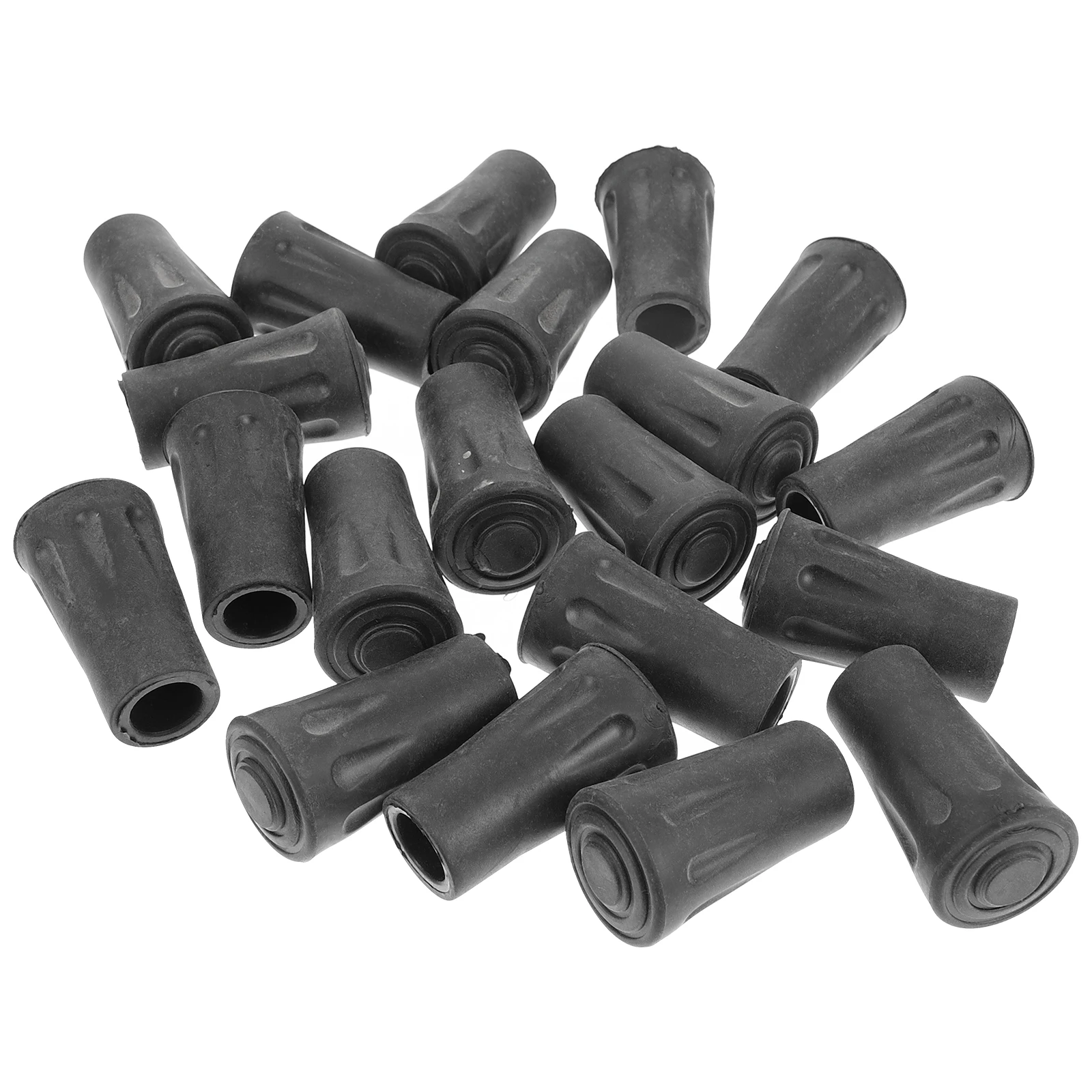 20pcs Trekking Poles Tips Rubber Covers Durable Protective Caps for Walking Sticks Hiking Camping Accessories Black
20pcs Trekking Poles Tips Rubber Covers Durable Protective Caps for Walking Sticks Hiking Camping Accessories Black