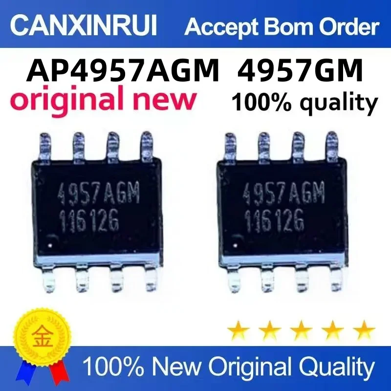 (5-100 pieces) Brand new original 4957AGM AP4957AGM 4957GM AP4957GM SOP
(5-100 pieces) Brand new original 4957AGM AP4957AGM 4957GM AP4957GM SOP