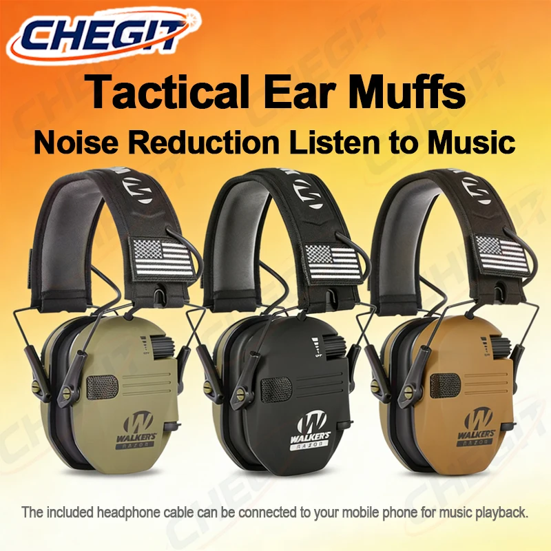 2026 NEW Tactical Anti Noise Headphones Ear Plugs Earmor Muff Security Protection Gear Reduction Foldable Tactical Accessories
2026 NEW Tactical Anti Noise Headphones Ear Plugs Earmor Muff Security Protection Gear Reduction Foldable Tactical Accessories