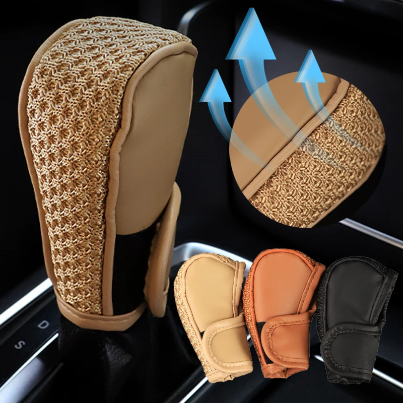 Car Gear Shift Cover Gear Shift Non Slip Grip Handle Case Handbrakes Protective Covers Breathable Grip Auto-Shift Gear Cover
Car Gear Shift Cover Gear Shift Non Slip Grip Handle Case Handbrakes Protective Covers Breathable Grip Auto-Shift Gear Cover