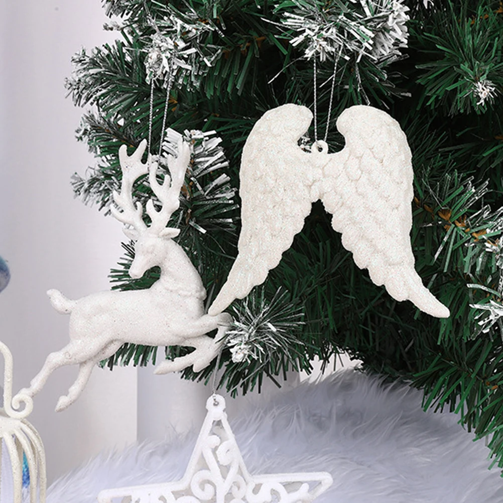 6 Pcs Wing Hanging Decoration Christmas Foam Crafts Small Ornament Angel Wings Decorations with Xmas Party
6 Pcs Wing Hanging Decoration Christmas Foam Crafts Small Ornament Angel Wings Decorations with Xmas Party