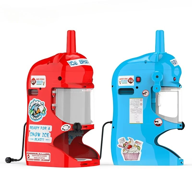 High Quality Electric Ice Crusher With Cover Professional Ice Shaver Machine Home Manual Commercial Small Ice Crushers
High Quality Electric Ice Crusher With Cover Professional Ice Shaver Machine Home Manual Commercial Small Ice Crushers