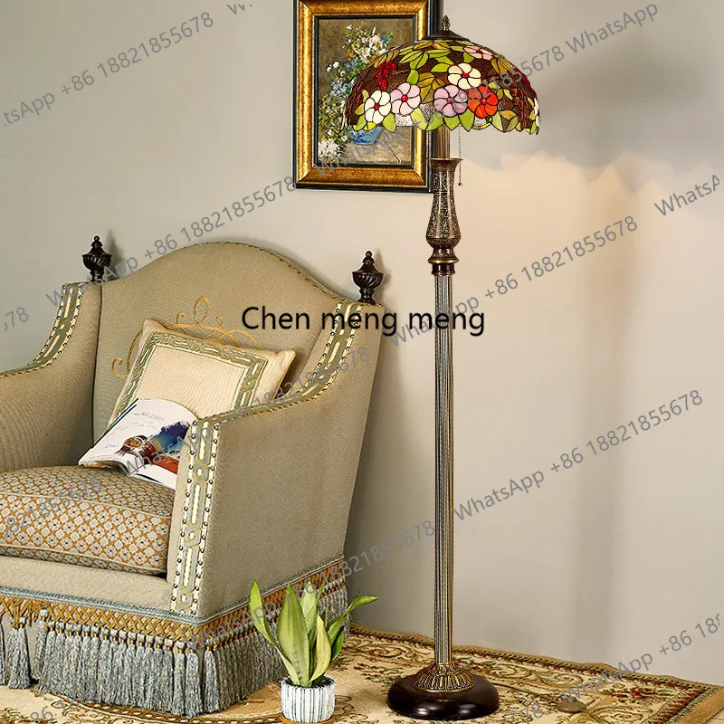American retro nostalgic all-copper rural pastoral high-value European bedroom high-end living room floor lamp
American retro nostalgic all-copper rural pastoral high-value European bedroom high-end living room floor lamp