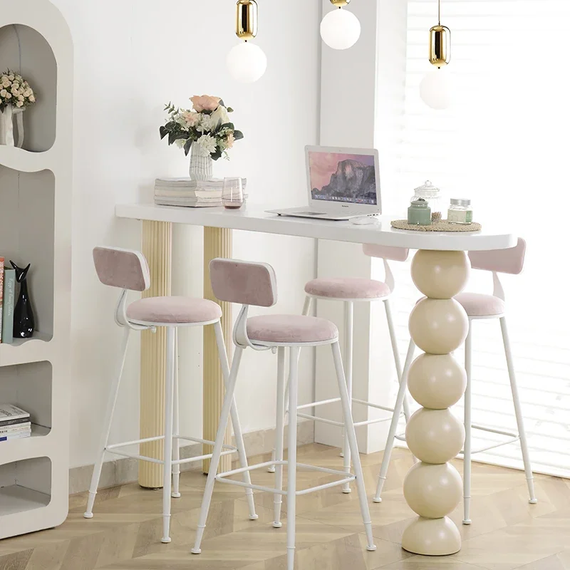 Light luxury cream style solid wood paint bar table and chairs Internet celebrities ins wall partition strip high t
Light luxury cream style solid wood paint bar table and chairs Internet celebrities ins wall partition strip high t