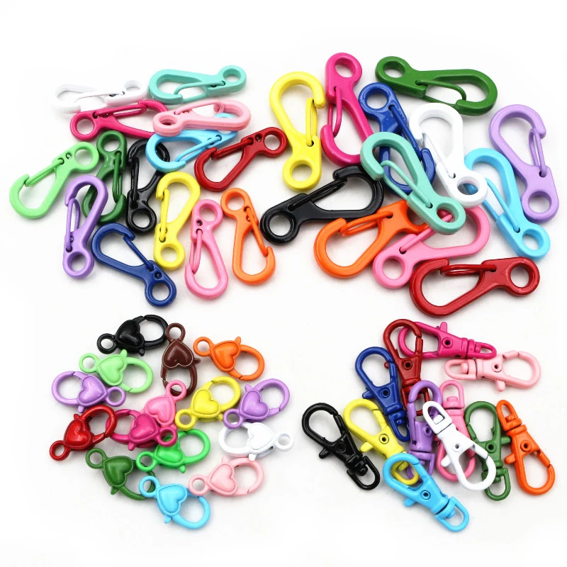 20pcs Random Colors Mix Lobster Clasp Hooks DIY Jewelry Making Accessories for Necklace Bracelet Chain Findings
20pcs Random Colors Mix Lobster Clasp Hooks DIY Jewelry Making Accessories for Necklace Bracelet Chain Findings