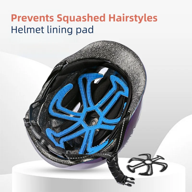 Heat-Resistant Motorcycle Helmet Silicone Lining Ventilated Flexible Padding for Cycling/Bike Shock Absorption
Heat-Resistant Motorcycle Helmet Silicone Lining Ventilated Flexible Padding for Cycling/Bike Shock Absorption