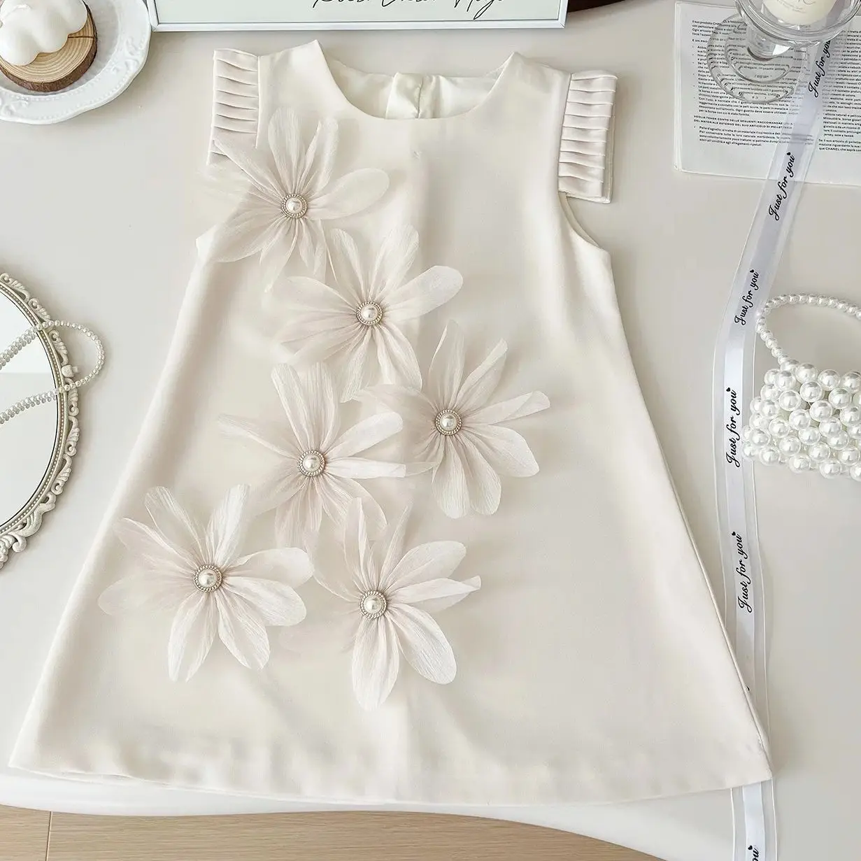 Children's Clothing Summer Girl Outfits Flower Tank Top Princess Dress Baby Outfit For Toddler Wedding Birthday Party 2-7 Years
Children's Clothing Summer Girl Outfits Flower Tank Top Princess Dress Baby Outfit For Toddler Wedding Birthday Party 2-7 Years