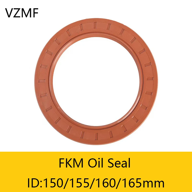1Pcs FKM Framework Oil Seal ID 150mm 155mm 160mm 165mm OD 170~290mm Thickness 12-16mm Fluoro Rubber Gasket Rings
1Pcs FKM Framework Oil Seal ID 150mm 155mm 160mm 165mm OD 170~290mm Thickness 12-16mm Fluoro Rubber Gasket Rings