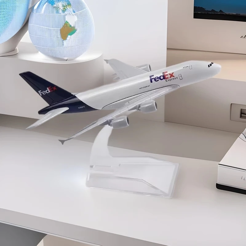 16cm fedex airplane A380 Plane Model Aircraft Diecast Metal 1/400 Scale Model kids airplane
16cm fedex airplane A380 Plane Model Aircraft Diecast Metal 1/400 Scale Model kids airplane