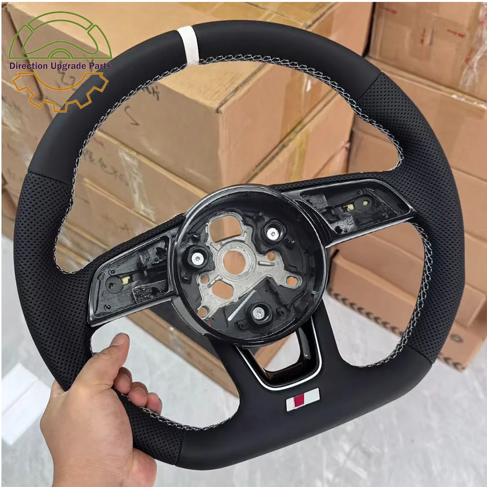 High Quality Full Leather Steering Wheel for Audi A3 8V A4 A5 A4L RS3 RS4 B9
High Quality Full Leather Steering Wheel for Audi A3 8V A4 A5 A4L RS3 RS4 B9