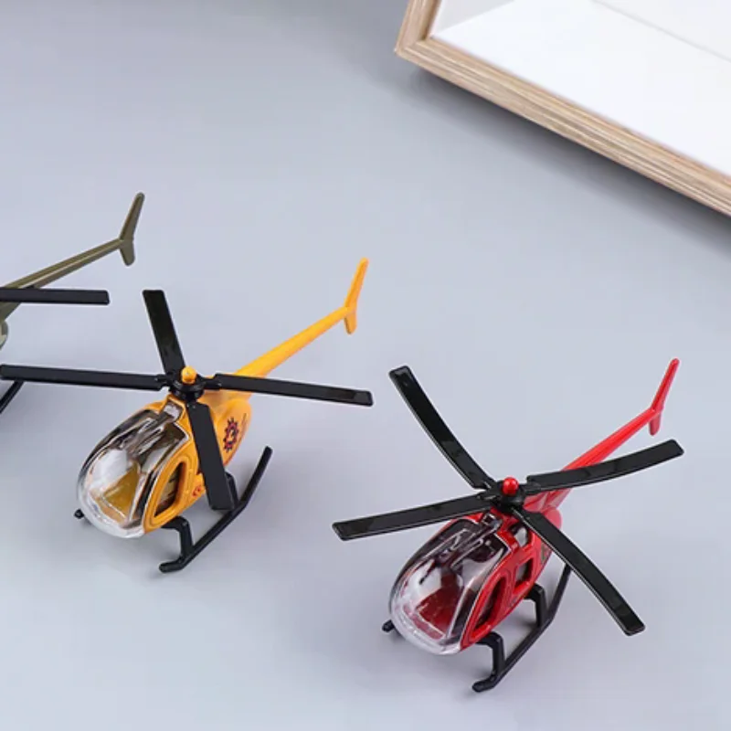 Mini Alloy Helicopter Model Toys Collection Decorations Simulation Airplane Toys For Kids Boys Birthday Gift
Mini Alloy Helicopter Model Toys Collection Decorations Simulation Airplane Toys For Kids Boys Birthday Gift