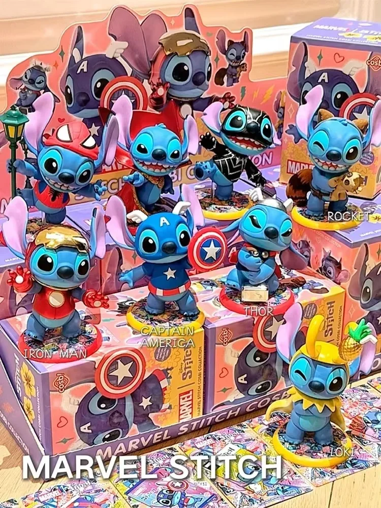 Hot Toys Marvel Stitch Style Mini Blind Box - Superhero Figure Collectible Cute Desktop Decor Trendy Surprise Gift for Fans
Hot Toys Marvel Stitch Style Mini Blind Box - Superhero Figure Collectible Cute Desktop Decor Trendy Surprise Gift for Fans