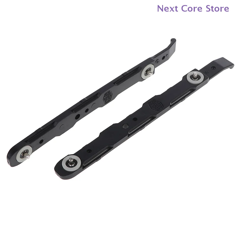 1 пара черных пластиковых монтажных направляющих для жестких дисков для корпуса Cooler Master
1 пара черных пластиковых монтажных направляющих для жестких дисков для корпуса Cooler Master