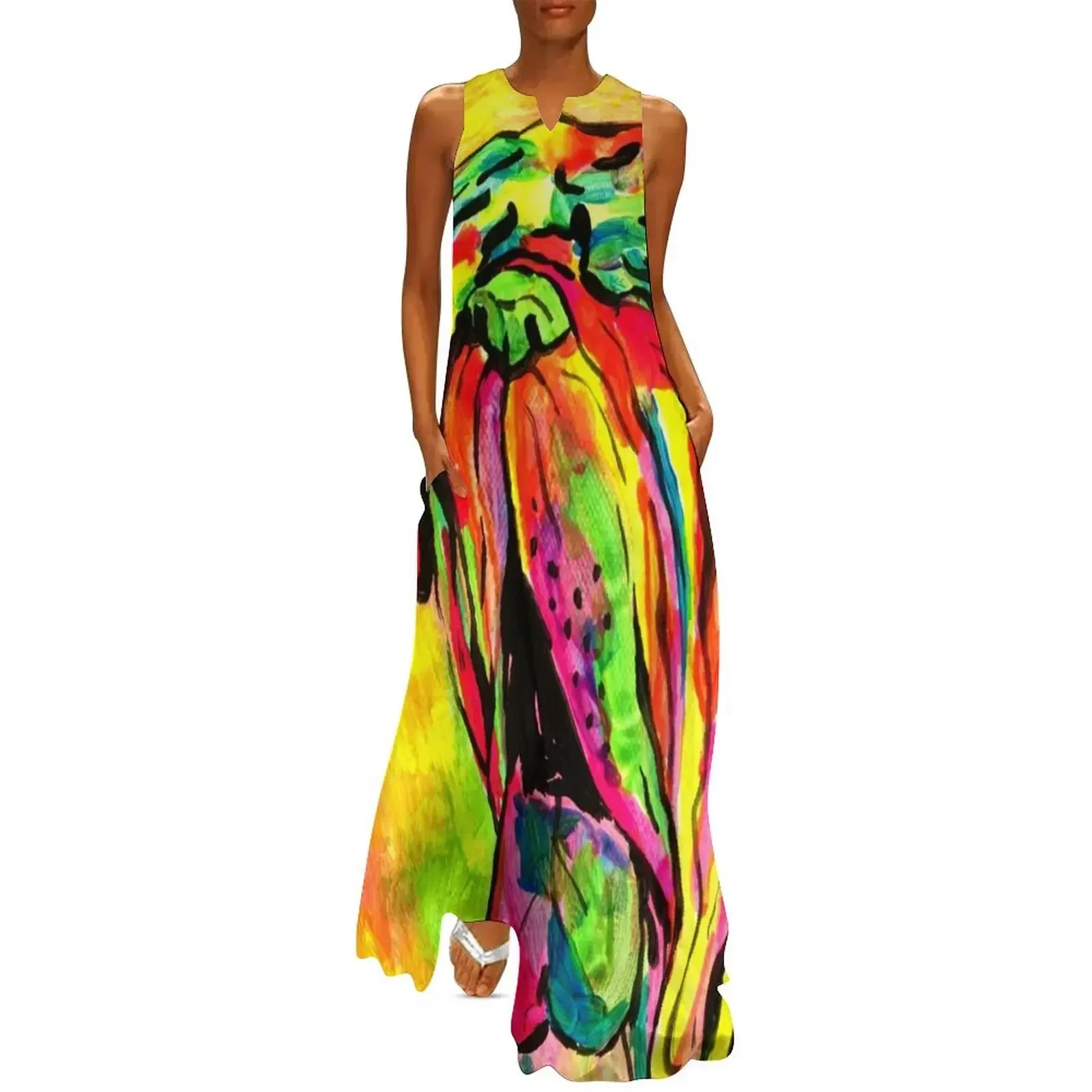 Mastino Neapolitano Puppy Long Dress Long veiled dresses long sleeve dresses Women's dress elegant women's dresses sale Dress
Mastino Neapolitano Puppy Long Dress Long veiled dresses long sleeve dresses Women's dress elegant women's dresses sale Dress