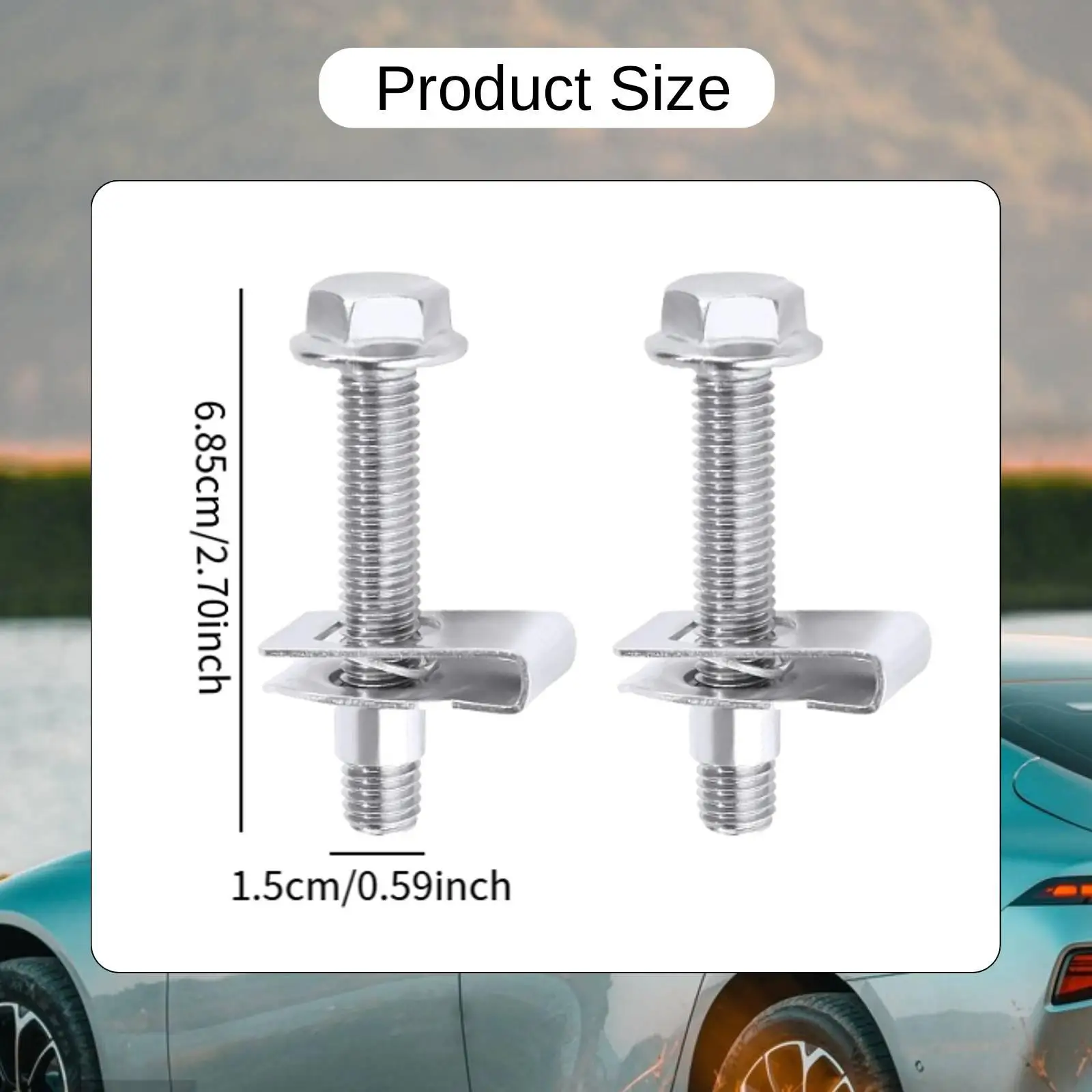 Metal Gas Tank Strap Bolts Set Rust Resistant Fuel Support Hardware for Silverado 1999-2021 Vehicle Repair
Metal Gas Tank Strap Bolts Set Rust Resistant Fuel Support Hardware for Silverado 1999-2021 Vehicle Repair
