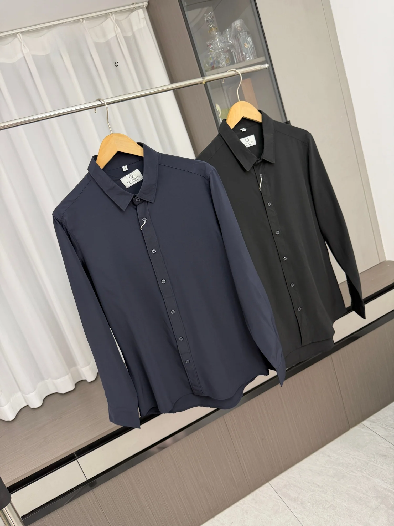High-End Business Comfortable Four-Sided Elastic Men's Casual Long Sleeve Shirt Quick Dry Spring Summer Fashion Urban Style
High-End Business Comfortable Four-Sided Elastic Men's Casual Long Sleeve Shirt Quick Dry Spring Summer Fashion Urban Style