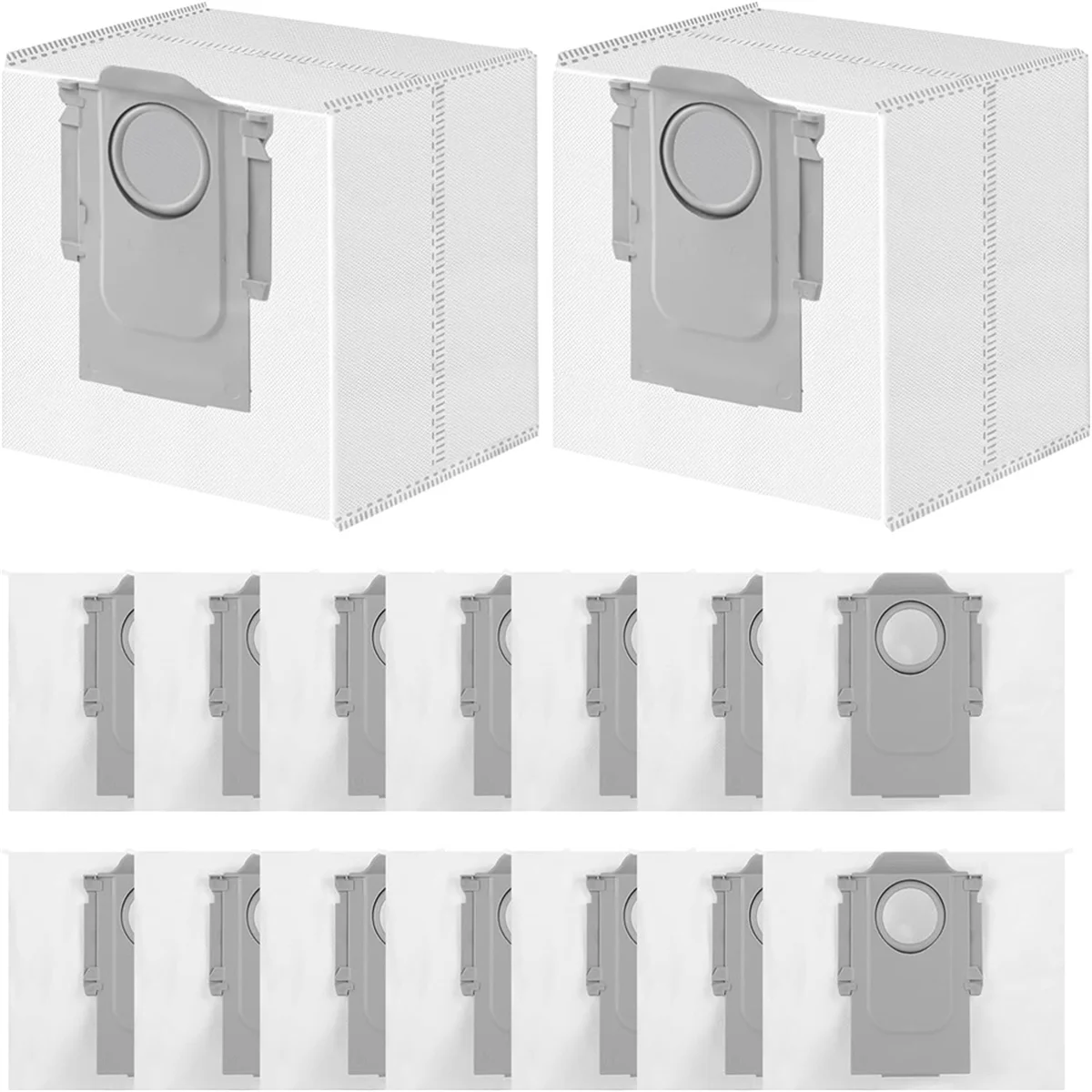 16 упаковок одноразовых 2.5L вакуумных пакетов для Roborock S8 Pro Ultra, S8 +, S7 Max Ultra/MaxV Ultra, Q5 +, Q7 +, Q5 Pro +, Q8 Max +
16 упаковок одноразовых 2.5L вакуумных пакетов для Roborock S8 Pro Ultra, S8 +, S7 Max Ultra/MaxV Ultra, Q5 +, Q7 +, Q5 Pro +, Q8 Max +