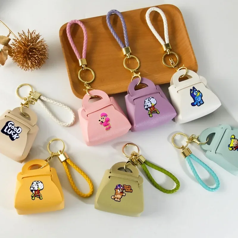 Bluey Adorable Cartoon Woven Coin & Key Pouch - Multi-Color Mini Handmade Bag, Cute Keychain Wallet for Women, Kids & Gift
Bluey Adorable Cartoon Woven Coin & Key Pouch - Multi-Color Mini Handmade Bag, Cute Keychain Wallet for Women, Kids & Gift