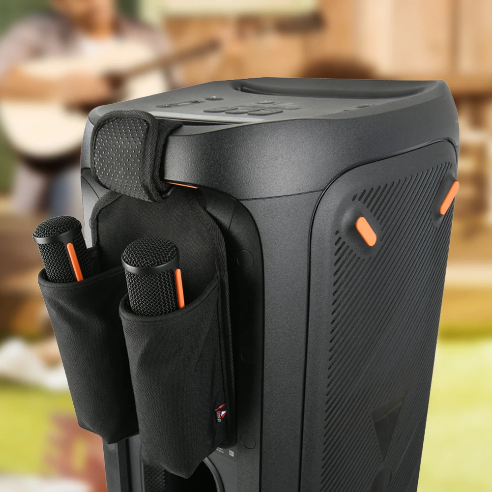 Mic Hanger Storage Holder Microphone Carrying Case Microphone Organizer for PartyBox Wireless Microphone Accessories
Mic Hanger Storage Holder Microphone Carrying Case Microphone Organizer for PartyBox Wireless Microphone Accessories