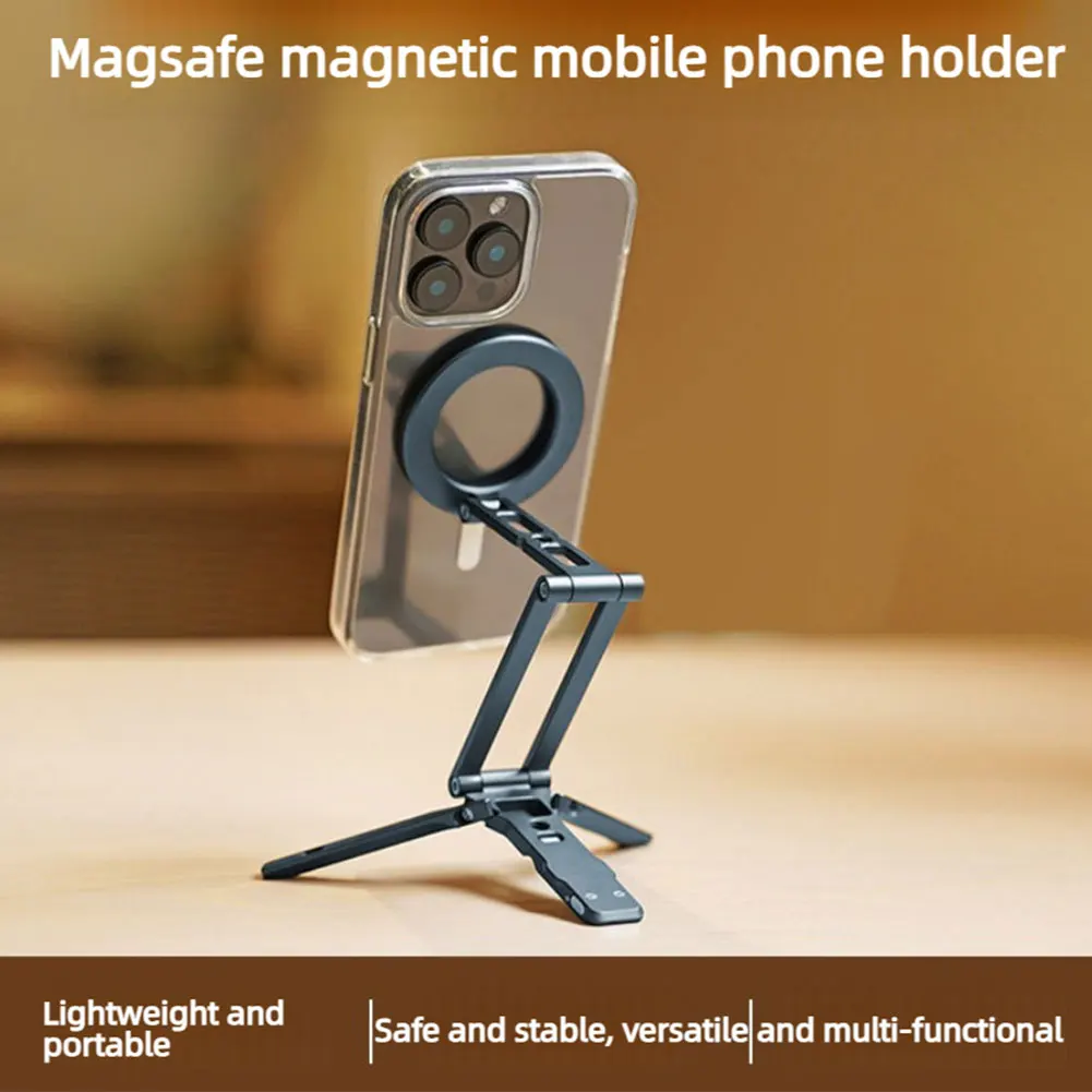 Foldable Portable Magnetic Phone Tripod Stand Universal Cell Phone Holder Mount Compatible with iPhone 12 13 14 15 16 Pro Max
Foldable Portable Magnetic Phone Tripod Stand Universal Cell Phone Holder Mount Compatible with iPhone 12 13 14 15 16 Pro Max