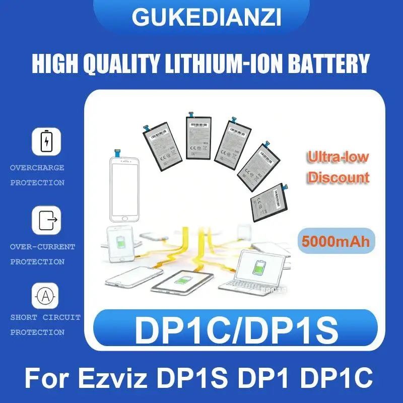 Battery For Ezviz DP1C CS‑DP1C‑4A1WPFBSR S5 Plus S5Plus
Battery For Ezviz DP1C CS‑DP1C‑4A1WPFBSR S5 Plus S5Plus