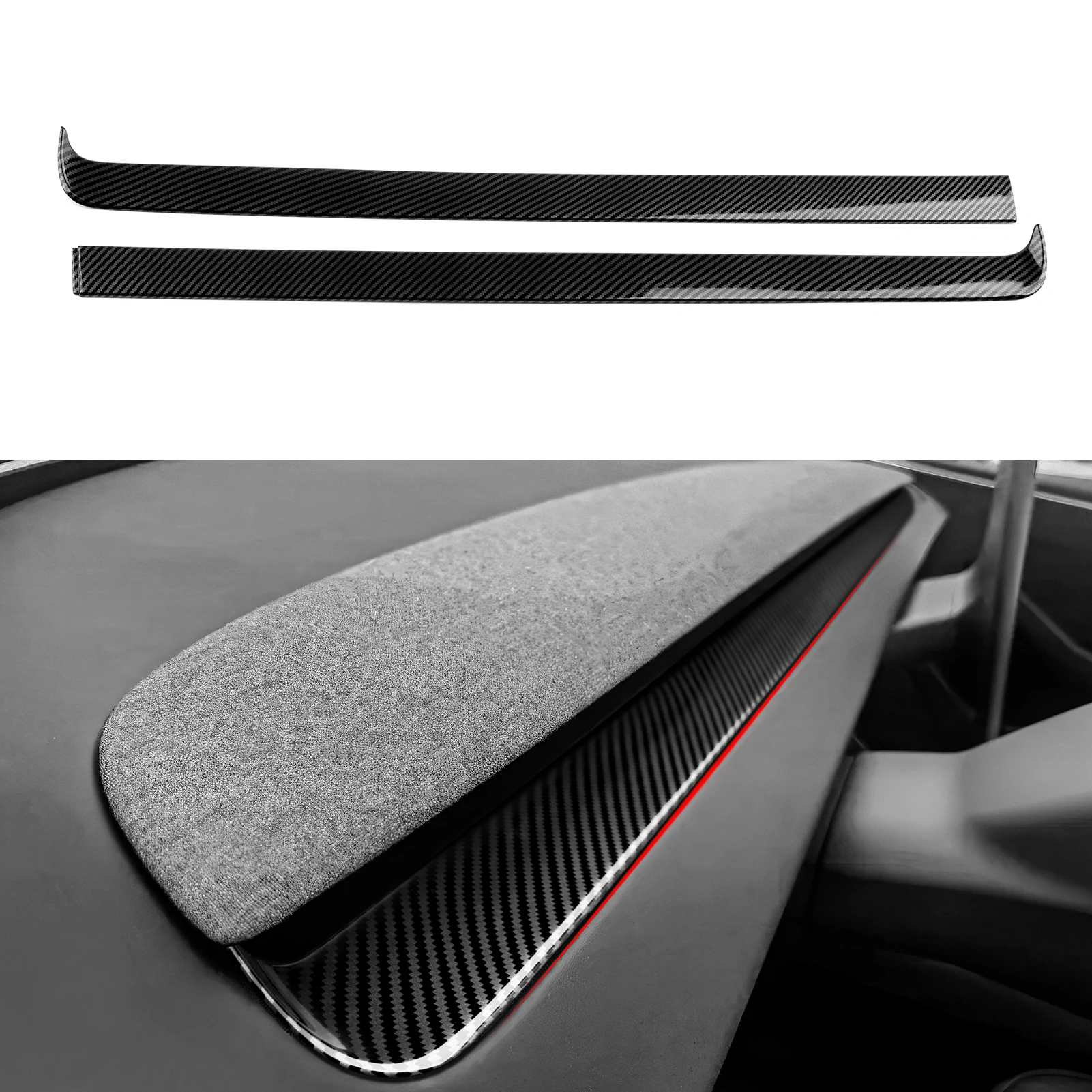 Для Tesla Model 3 Highland Model Y Juniper (2024-2028) Набор отделки, декоративные полоски для центральной консоли автомобиля, наклейки из АБС-пластика из углеродного волокна
Для Tesla Model 3 Highland Model Y Juniper (2024-2028) Набор отделки, декоративные полоски для центральной консоли автомобиля, наклейки из АБС-пластика из углеродного волокна