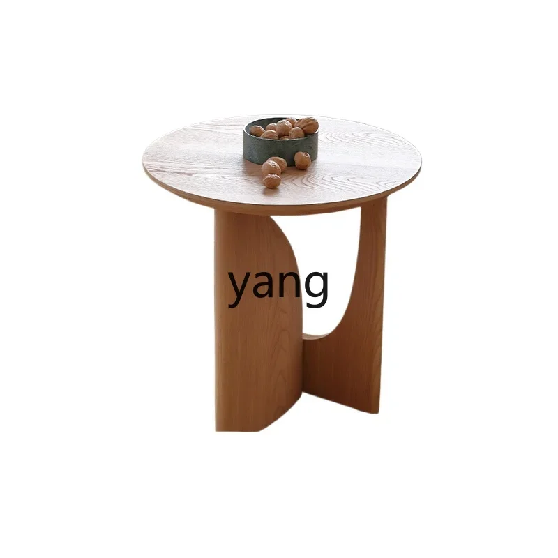 LMM ash wood coffee table modern simple all solid wood round table wabi-sabi wind living room table
LMM ash wood coffee table modern simple all solid wood round table wabi-sabi wind living room table