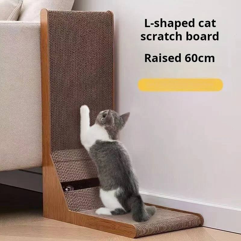 Cat Scratching Post Cat Scratching Board Wooden Wear-resistant and Scratch-resistant Post Furniture Training Grinding Claw Toys
Cat Scratching Post Cat Scratching Board Wooden Wear-resistant and Scratch-resistant Post Furniture Training Grinding Claw Toys
