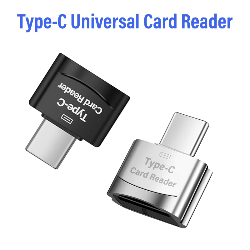 New Type C Metal TF Adapter Cardreader Mini High Speed Smart Memory Card Reader Watching Movie Data Transmission
New Type C Metal TF Adapter Cardreader Mini High Speed Smart Memory Card Reader Watching Movie Data Transmission