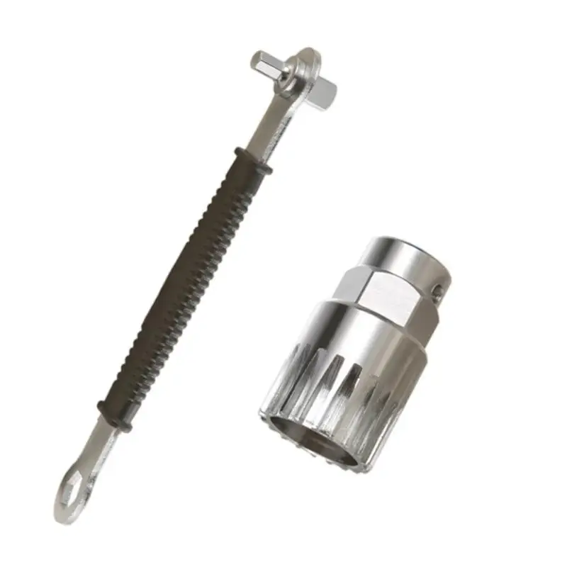 652F Bike Cassette Removal Tool Freewheel Remover Repair Tool Freewheel Socket Wrench
652F Bike Cassette Removal Tool Freewheel Remover Repair Tool Freewheel Socket Wrench