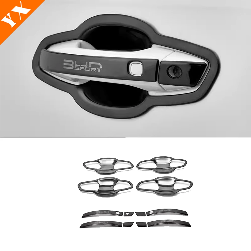 For BYD Destroyer 05 Accessories 2022-2024 Black Silver Stainless Car Door Handle Cover Car Side Door Knob Protector Frame
For BYD Destroyer 05 Accessories 2022-2024 Black Silver Stainless Car Door Handle Cover Car Side Door Knob Protector Frame