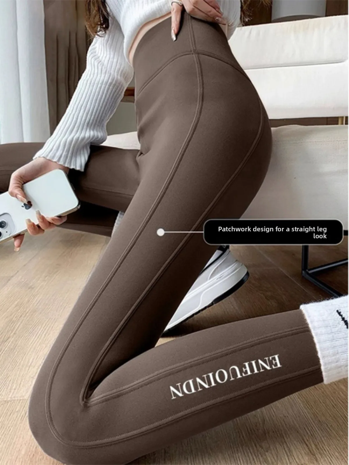 Брюки для йоги Thiened Fce с высокой талией, женские брюки из коровьей кожи, подтягивающие ягодицы, контроль живота, осенняя мода
Брюки для йоги Thiened Fce с высокой талией, женские брюки из коровьей кожи, подтягивающие ягодицы, контроль живота, осенняя мода