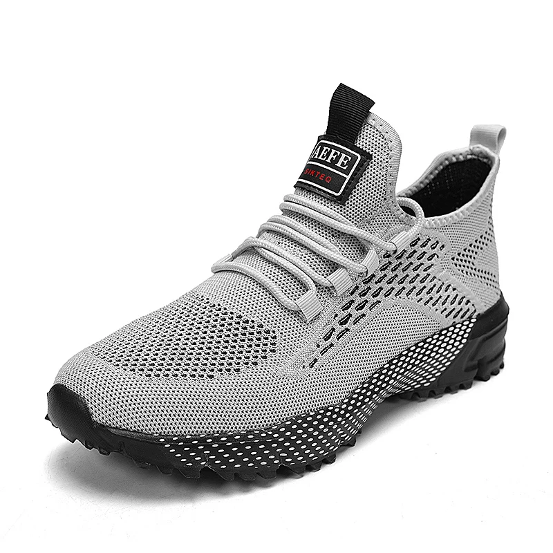 Men's casual sports shoes, anti-slip and breathable, woven mesh surface spring loafers, running tennis men's shoes, large size
Men's casual sports shoes, anti-slip and breathable, woven mesh surface spring loafers, running tennis men's shoes, large size
