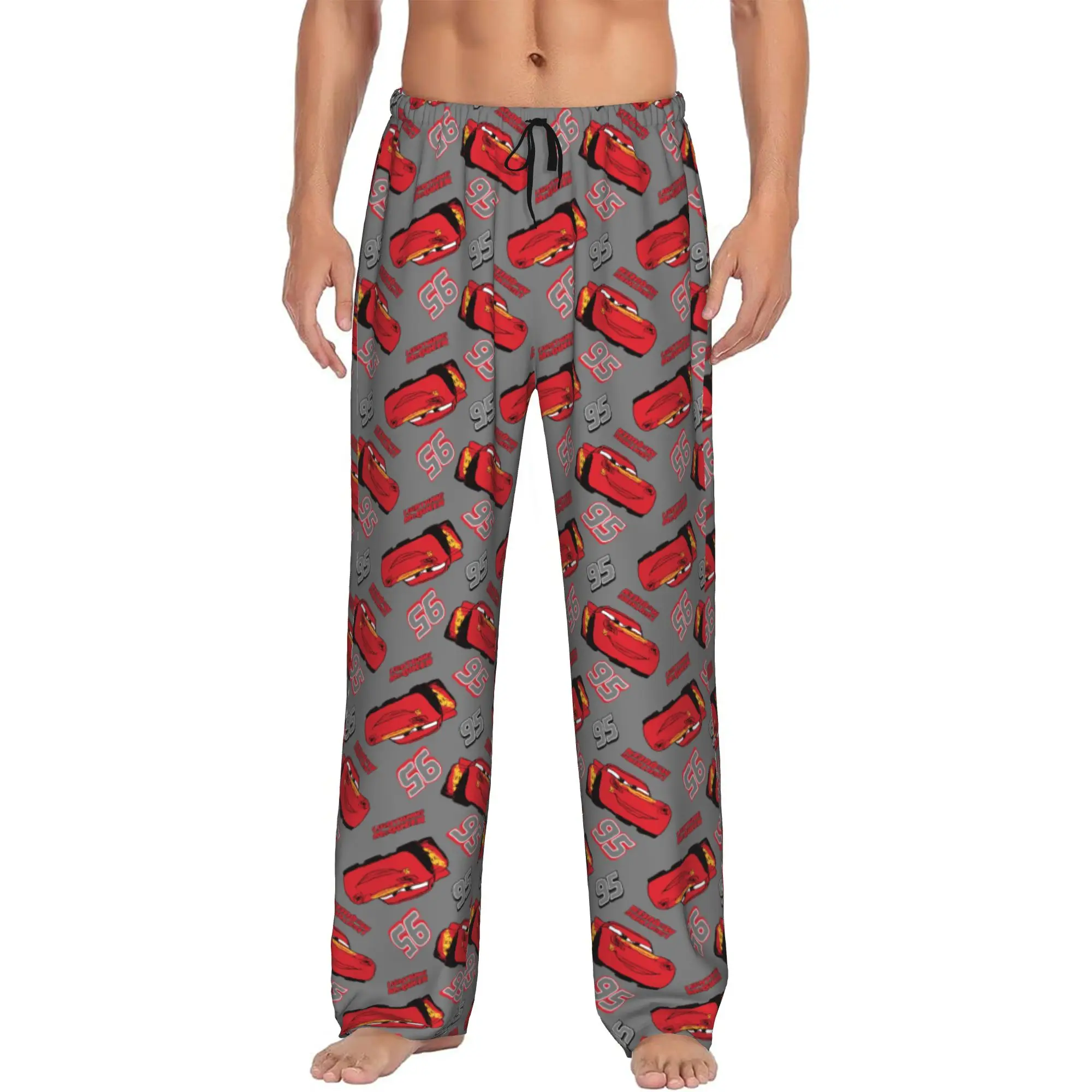 Custom Lightning Anime Car M-McQueen Pajama Pants for Men Lounge Sleep Stretch Sleepwear Bottoms with Pockets
Custom Lightning Anime Car M-McQueen Pajama Pants for Men Lounge Sleep Stretch Sleepwear Bottoms with Pockets