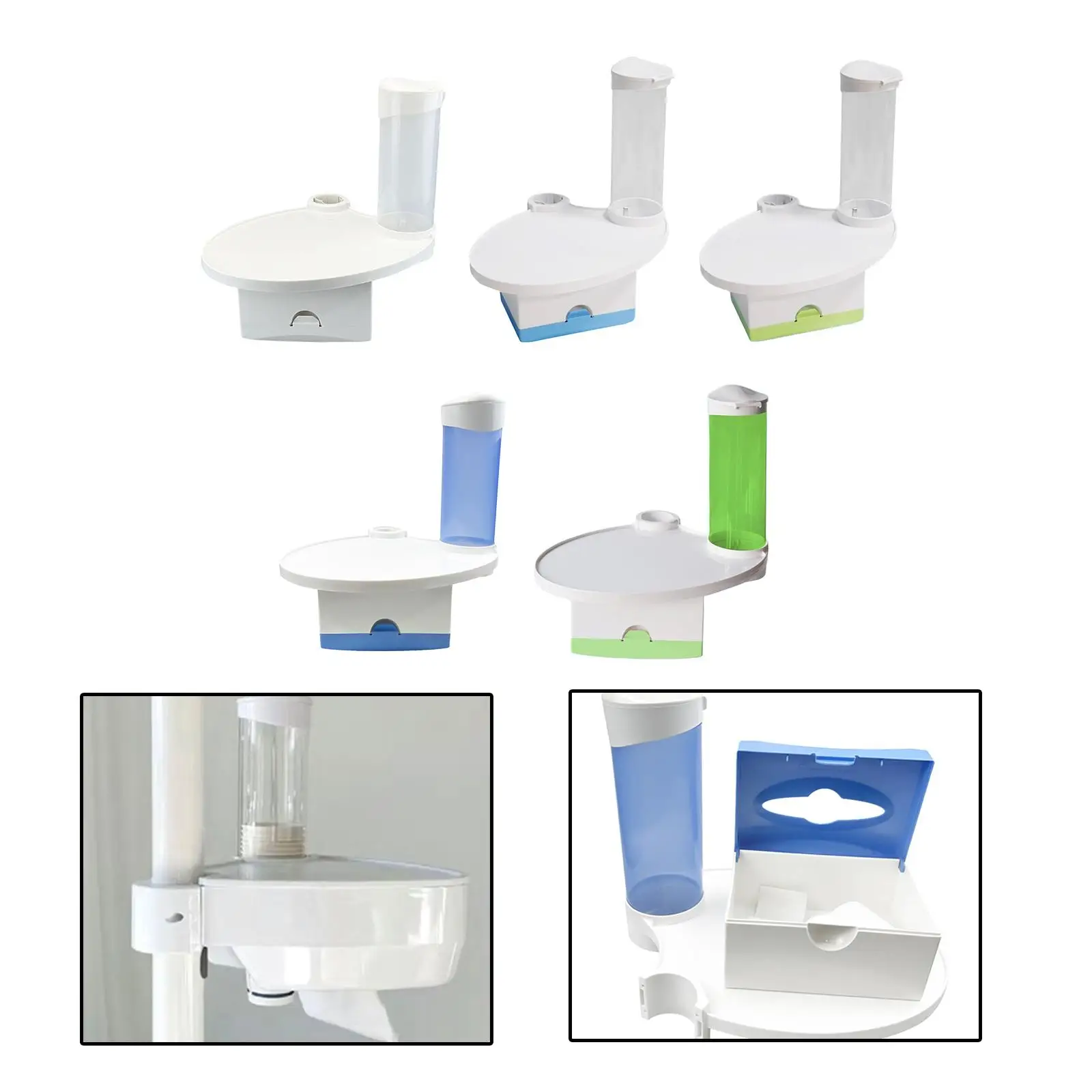 3 in 1 Dental Chair Scaler Tray Multipurpose Organizer Tissue Case for Dentist
3 in 1 Dental Chair Scaler Tray Multipurpose Organizer Tissue Case for Dentist