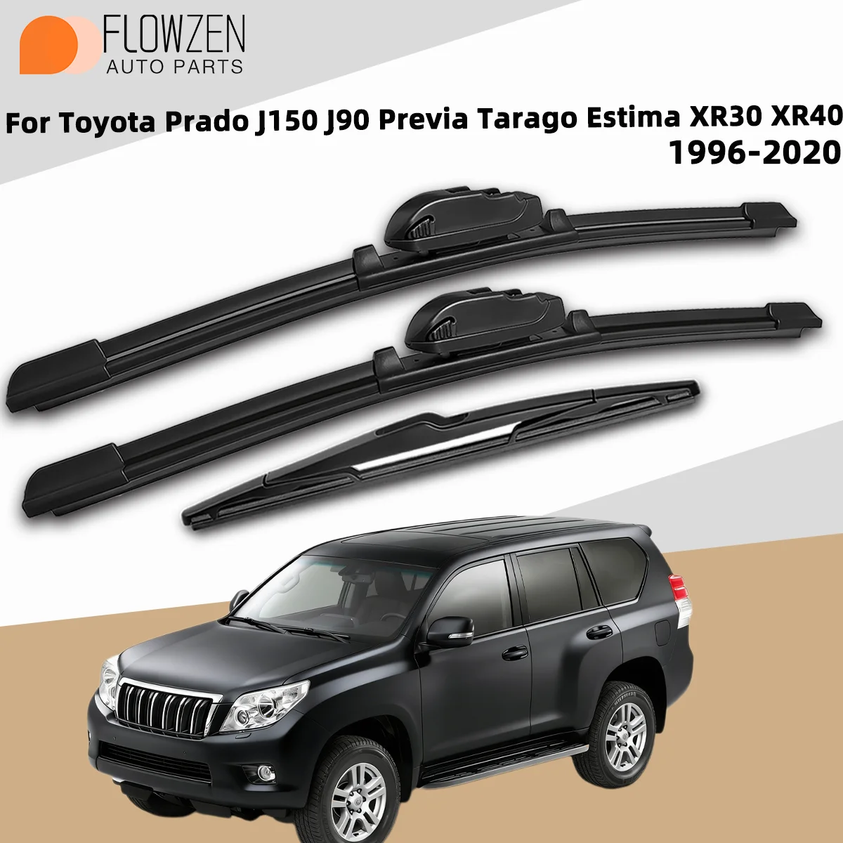 Комплект из 3-х передних и задних щеток стеклоочистителя для Toyota Prado J150 J90 Previa Tarago Estima XR30 XR40 1996-2020: Премиум-аксессуар для автомобиля, обеспечивающий бесшумную работу
Комплект из 3-х передних и задних щеток стеклоочистителя для Toyota Prado J150 J90 Previa Tarago Estima XR30 XR40 1996-2020: Премиум-аксессуар для автомобиля, обеспечивающий бесшумную работу