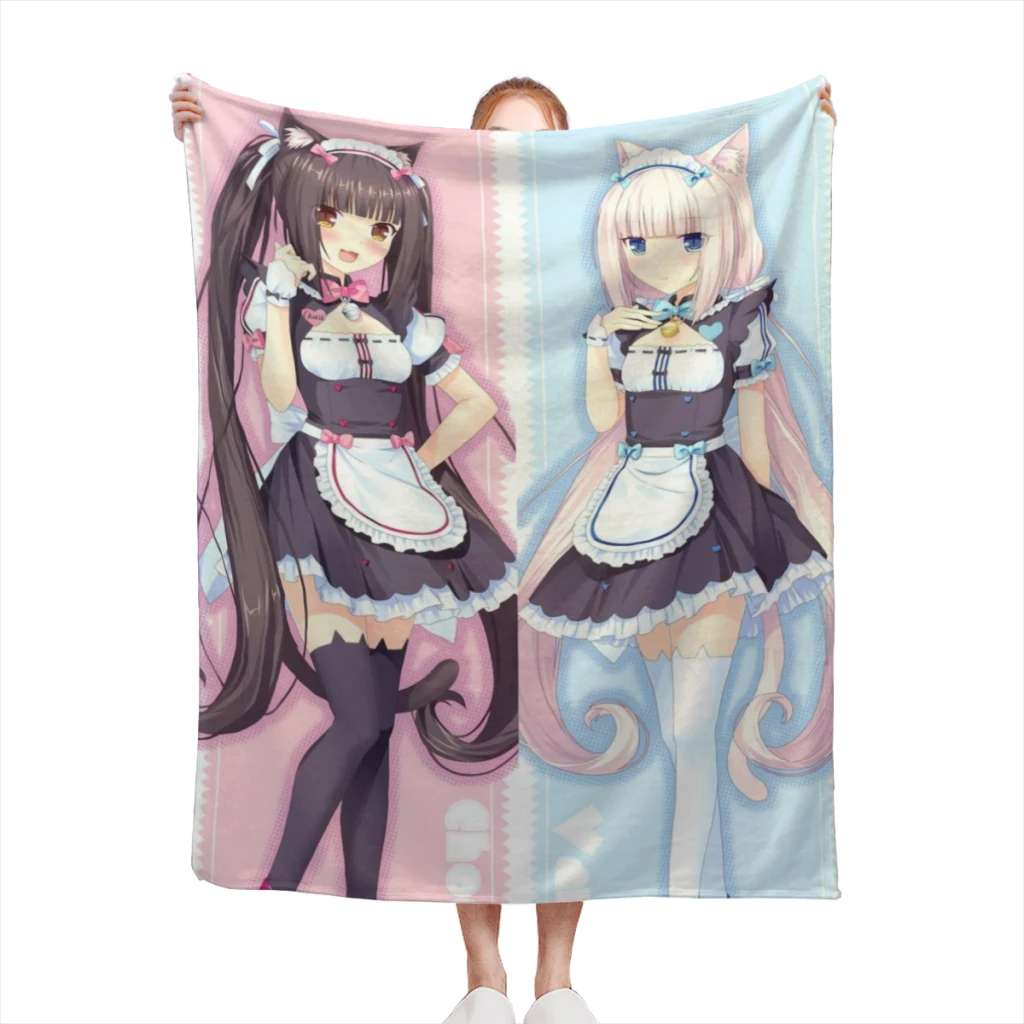 Nekopara Blanket Flange Textile Decor Portable Super Soft Throw Blankets for Home Office Plush Thin Quilt
Nekopara Blanket Flange Textile Decor Portable Super Soft Throw Blankets for Home Office Plush Thin Quilt