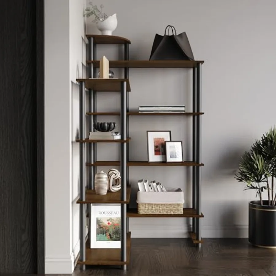 Modern L-Shape Multipurpose Shelf with Corner Storage Design, Modern Home Organizer
Modern L-Shape Multipurpose Shelf with Corner Storage Design, Modern Home Organizer