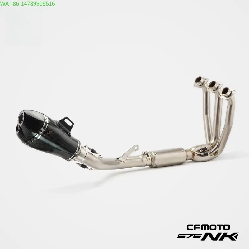 Full Size Custom Motorcycle Exhaust PipeRS Chunfeng 675SR/NK Modified Full-section Short Oblique Hexagonal Double-hole Exhaust P
Full Size Custom Motorcycle Exhaust PipeRS Chunfeng 675SR/NK Modified Full-section Short Oblique Hexagonal Double-hole Exhaust P