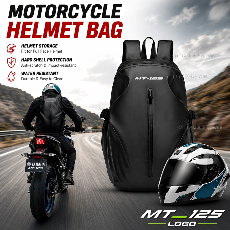 Knight Backpack Motorcycle Helmet Bag Travel Equipment Waterproof Large Capacity For Yamaha MT-125 MT125 MT 125 2015-2021
Knight Backpack Motorcycle Helmet Bag Travel Equipment Waterproof Large Capacity For Yamaha MT-125 MT125 MT 125 2015-2021