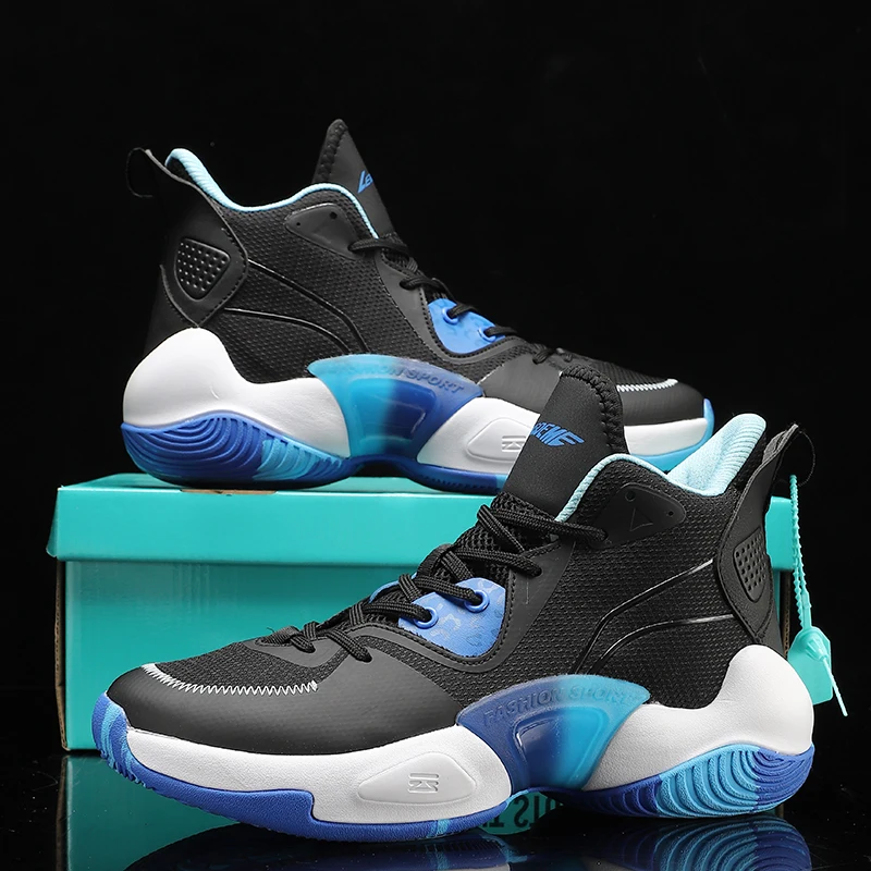 New fashion basketball shoes men's wear-resistant MD outsole sports shoes women's outdoor breathable sports basketball shoes
New fashion basketball shoes men's wear-resistant MD outsole sports shoes women's outdoor breathable sports basketball shoes