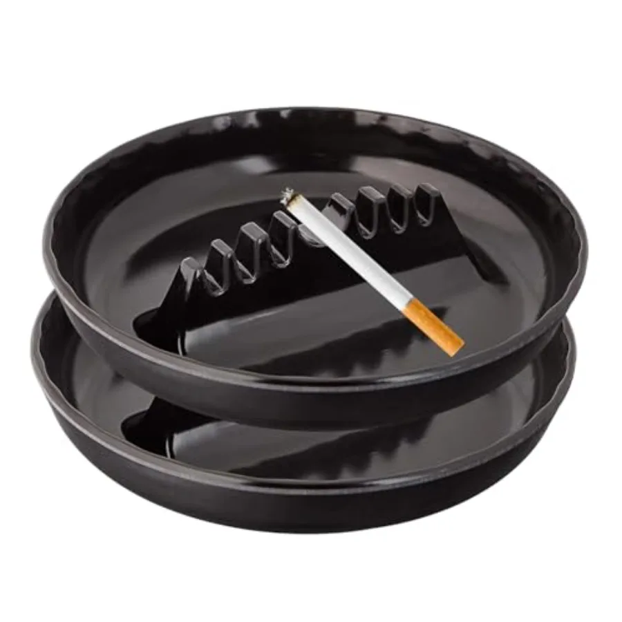 Ash Tray for Cigarettes - Ashtrays for Cigarettes Outdoor Ash Tray-2 Pack 7 Inches Large Size Patio Ashtray, Home Ashtray, Smok
Ash Tray for Cigarettes - Ashtrays for Cigarettes Outdoor Ash Tray-2 Pack 7 Inches Large Size Patio Ashtray, Home Ashtray, Smok