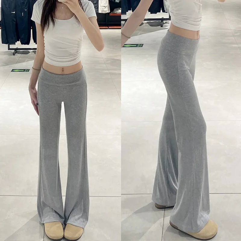 American Sle High Waist Bell Bot Pants Women's Spring Autumn Winter Loose Fit Yoga Sports Sweatpants Dra
American Sle High Waist Bell Bot Pants Women's Spring Autumn Winter Loose Fit Yoga Sports Sweatpants Dra