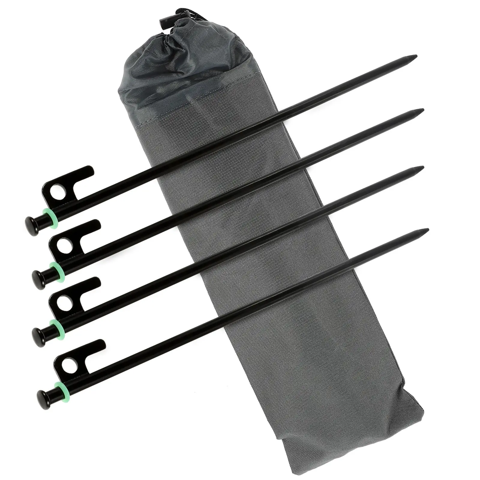 1 set Heavy Duty Tent Stakes Camping Metal Ground Nails Storage Bag Portable Outdoor Decorations Fixing Stakes Practical
1 set Heavy Duty Tent Stakes Camping Metal Ground Nails Storage Bag Portable Outdoor Decorations Fixing Stakes Practical