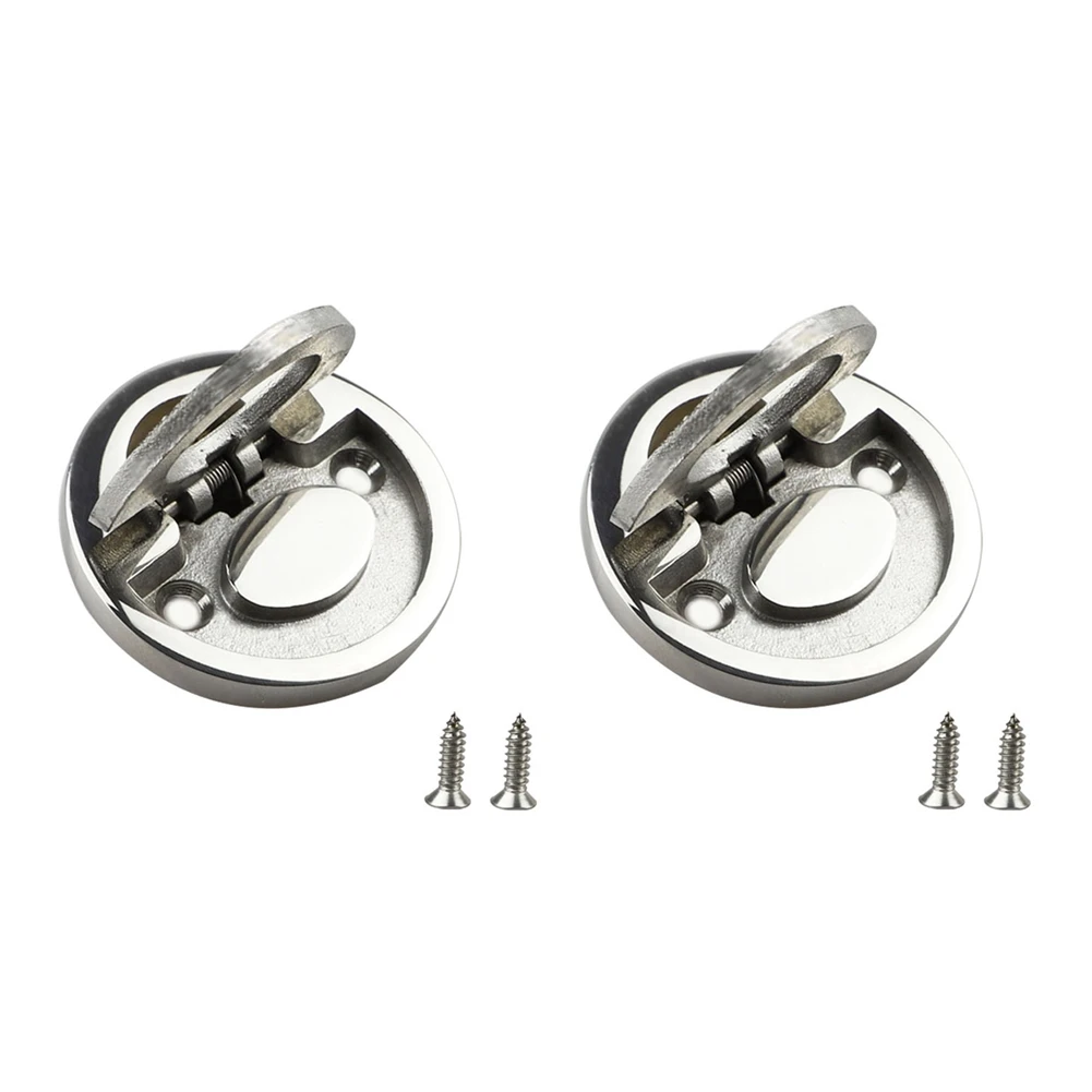 HOT Professional Marine Round Flat Pull Lift Ring Handle Hatch Lock Locker Cabinet Hardware Accessories
HOT Professional Marine Round Flat Pull Lift Ring Handle Hatch Lock Locker Cabinet Hardware Accessories