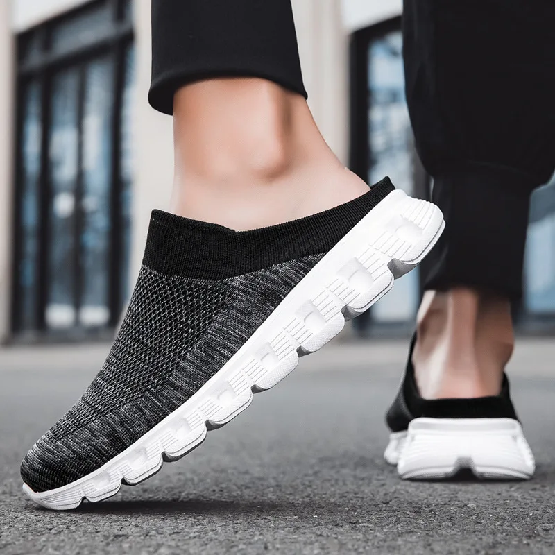 Original Men's Mesh Slippers Platform Slip on Closed Toe Sock Slippers Home Couple Slides Summer Outdoor Walking Casual Slippers
Original Men's Mesh Slippers Platform Slip on Closed Toe Sock Slippers Home Couple Slides Summer Outdoor Walking Casual Slippers