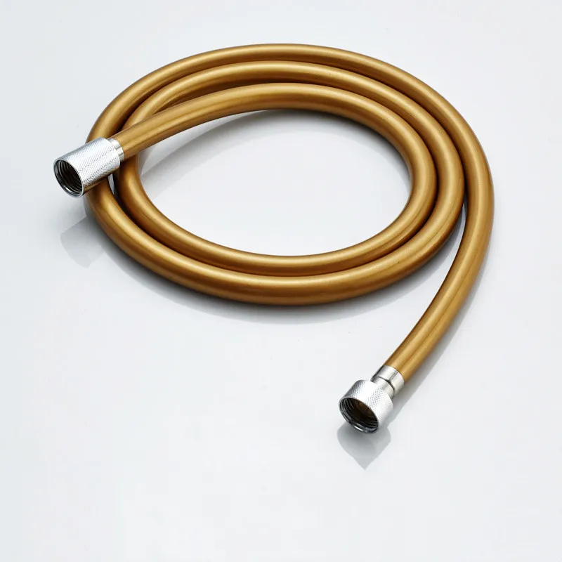 Shower Hoses 1m/1.5m Explosion-Proof PVC Plumbing Hoses Gold G1/2 Inch Bathroom Shower Faucet Head Pipe White/Chrome
Shower Hoses 1m/1.5m Explosion-Proof PVC Plumbing Hoses Gold G1/2 Inch Bathroom Shower Faucet Head Pipe White/Chrome