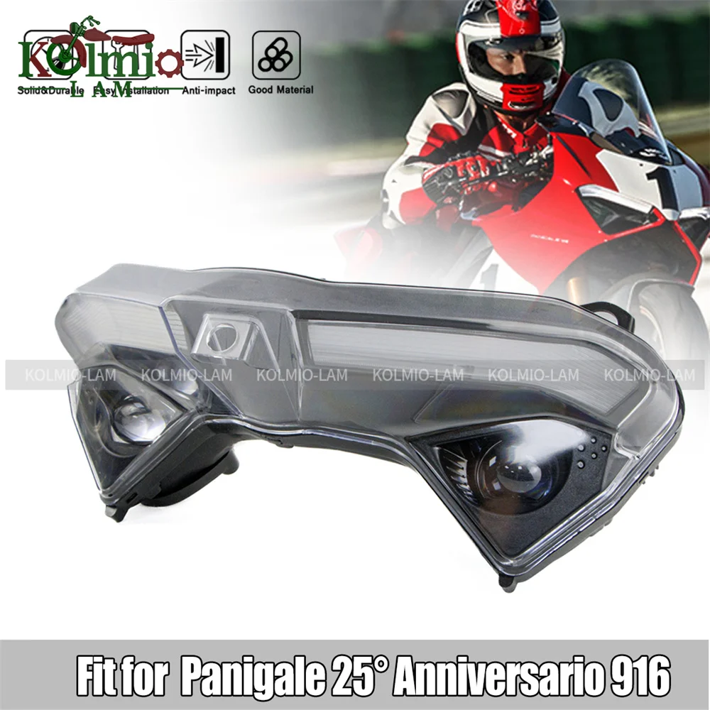 Fit For 2020 - 2024 Ducati Panigale V4 916 25° Anniversario Motorcycle Headlight LED Headlamp 2021 2022 2023 Head Light
Fit For 2020 - 2024 Ducati Panigale V4 916 25° Anniversario Motorcycle Headlight LED Headlamp 2021 2022 2023 Head Light