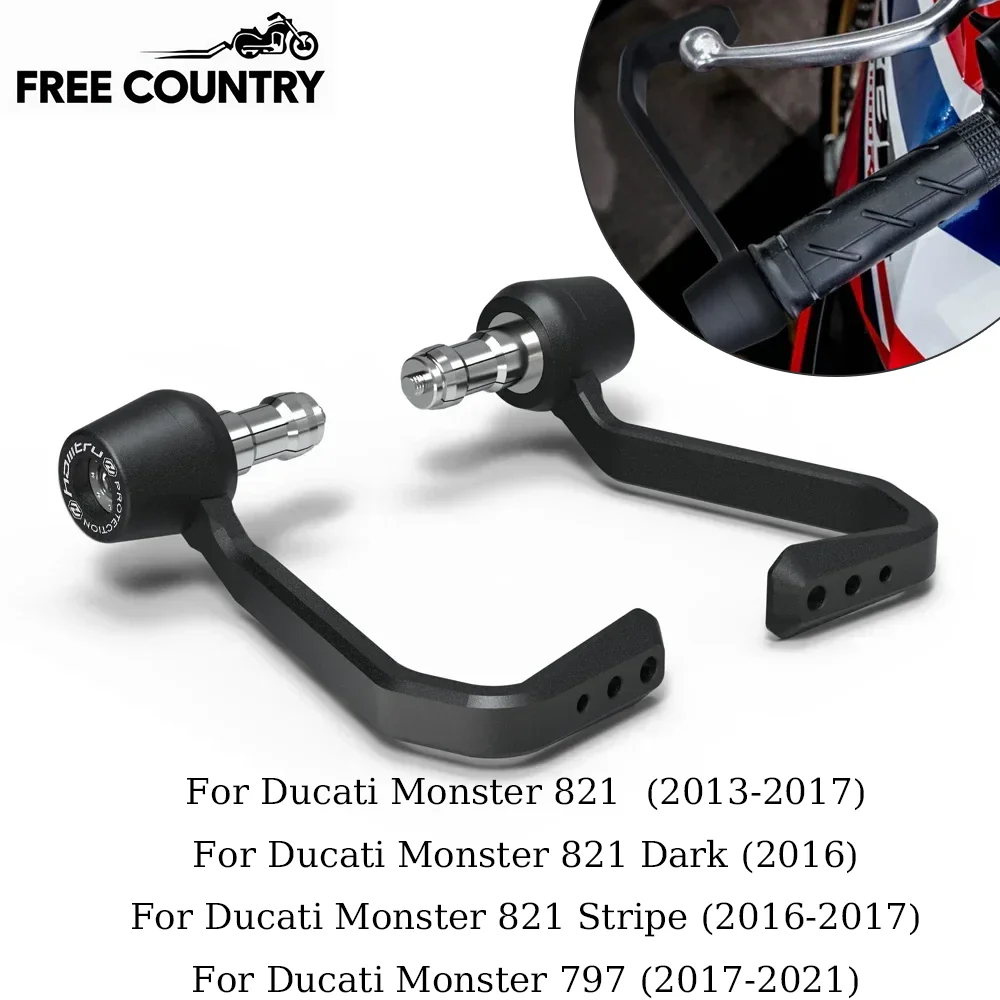 For Ducati Monster 750 / 795 / 797 / S2R 800 / 821 Motorcycle Bar-End Brake & Clutch Lever Guard
For Ducati Monster 750 / 795 / 797 / S2R 800 / 821 Motorcycle Bar-End Brake & Clutch Lever Guard
