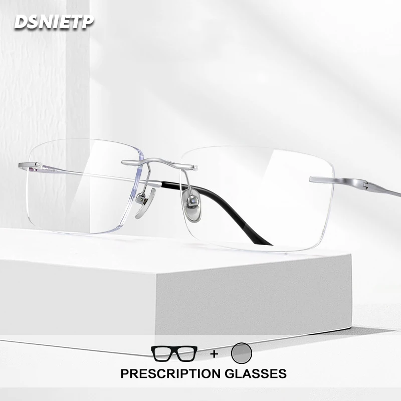 Dsnietp Frameless Reading Glasses Men Anti Blue Light Prescription Rimless Glasses Photochromic Progressive Multifocal Eyewear
Dsnietp Frameless Reading Glasses Men Anti Blue Light Prescription Rimless Glasses Photochromic Progressive Multifocal Eyewear